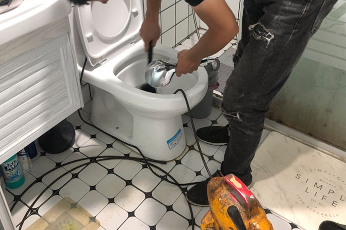 五河疏通下水道