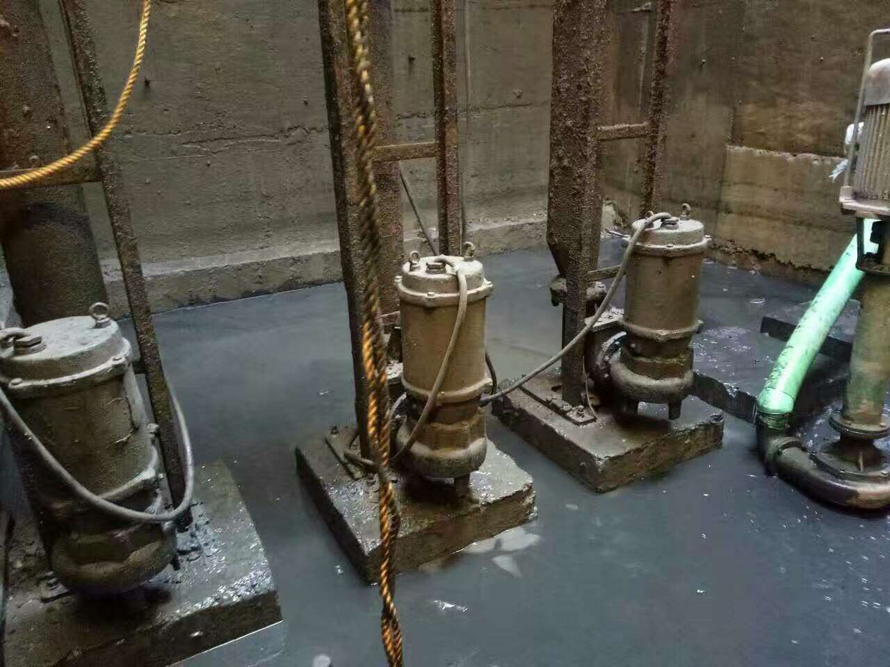 五河污水池清理